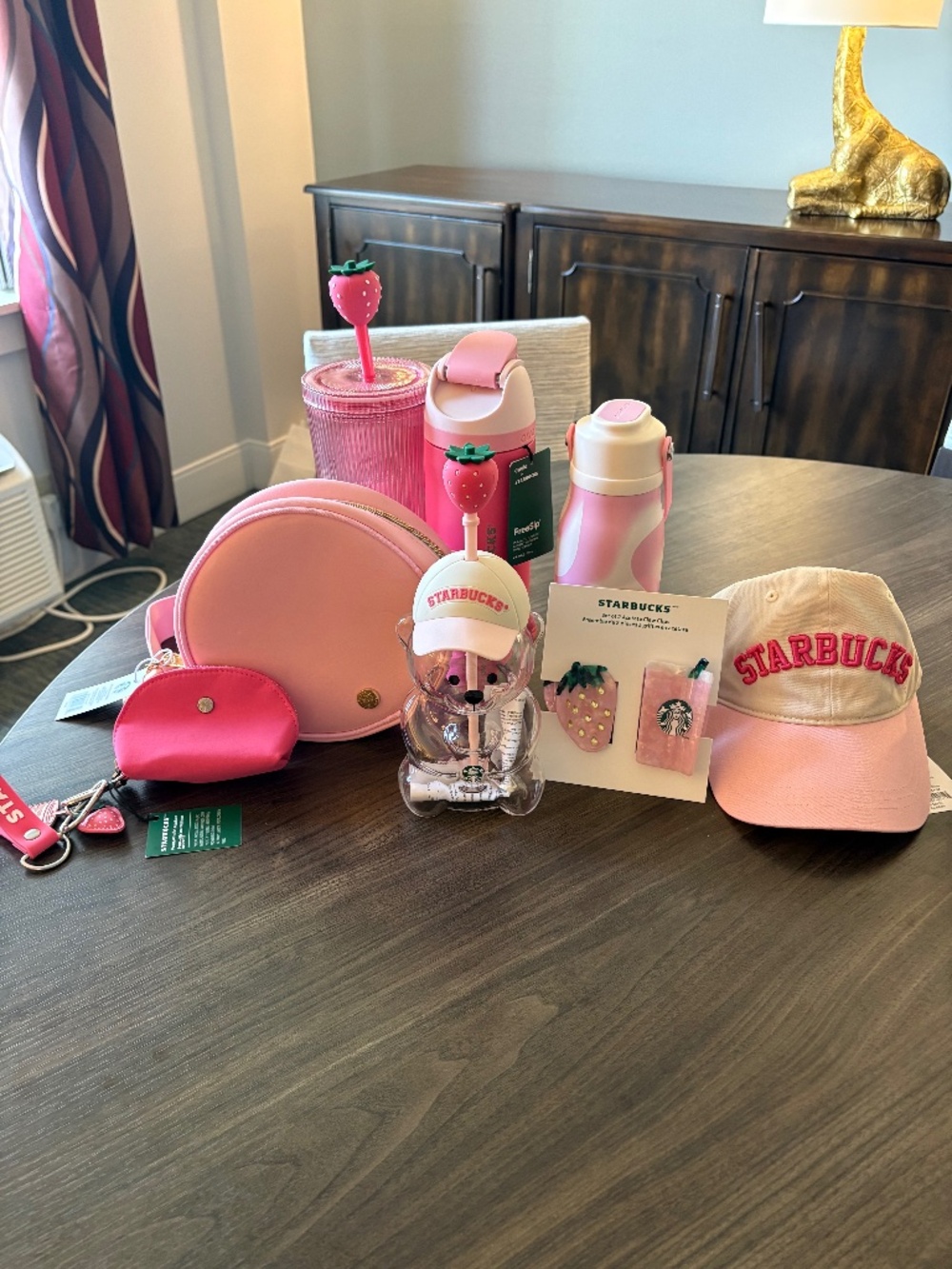 STARBUCKS ENTIRE PINK DRINK COLLECTION 8 Items SOLD OUT